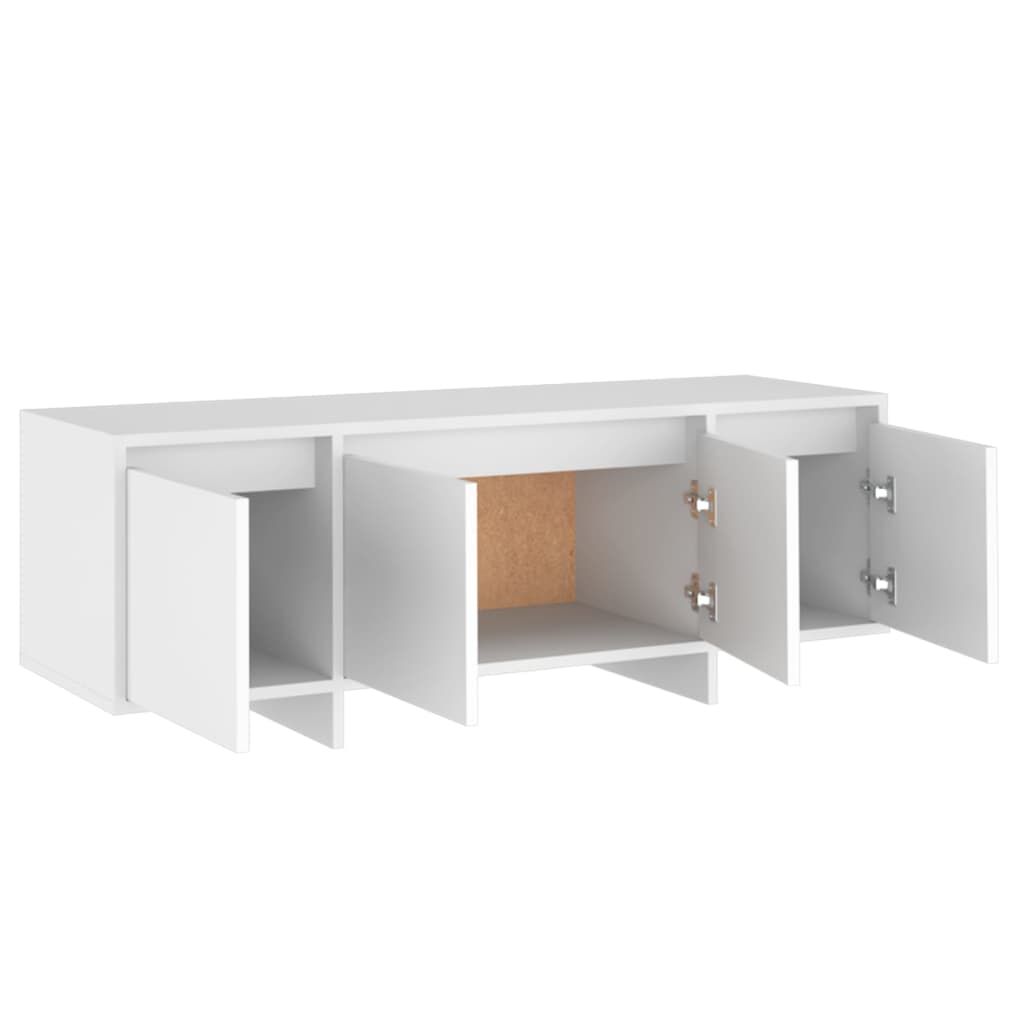 vidaXL Έπιπλο Τηλεόρασης Λευκό 120x30x40,5 εκ. από Επεξεργασμένο Ξύλο
