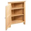 vidaXL Ντουλάπι Γωνιακό 59 x 45 x 80 εκ. από Μασίφ Ξύλο Δρυός