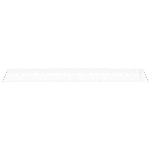 vidaXL Θερμοκήπιο Λευκό 80 μ² 20 x 4 x 2 μ. με Ατσάλινο Πλαίσιο