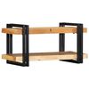 vidaXL Ράφι τοίχου 70x33x35 cm μασίφ ξύλο ακακίας