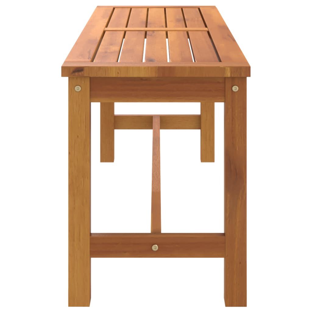 vidaXL Παγκάκι Κήπου 110x35x45 εκ. από Μασίφ Ξύλο Ακακίας