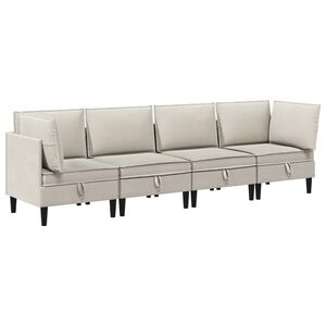 vidaXL &Sigma;&epsilon;&tau; &Epsilon;&pi;ί&pi;&lambda;&omega;&nu; &Sigma;&alpha;&lambda;&omicron;&nu;&iota;&omicron;ύ 4 pcs &Beta;&rho;ώ&mu;&eta; Ύ&phi;&alpha;&sigma;&mu;&alpha;