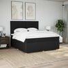 vidaXL &Kappa;&rho;&epsilon;&beta;ά&tau;&iota; Boxspring &mu;&epsilon; &Sigma;&tau;&rho;ώ&mu;&alpha; &Mu;&alpha;ύ&rho;&omicron; 180x200 &epsilon;&kappa;. &Upsilon;&phi;&alpha;&sigma;&mu;ά&tau;&iota;&nu;&omicron;
