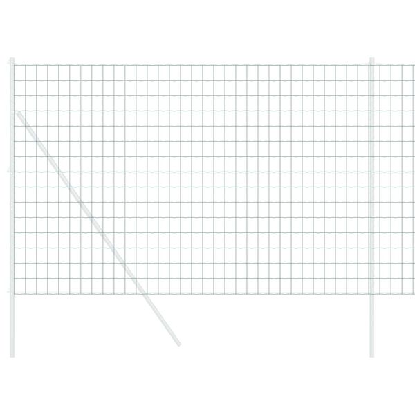 vidaXL Φράχτης Εuro Πράσινο 1.5 x 10 m Σίδηρος με επικάλυψη PVC
