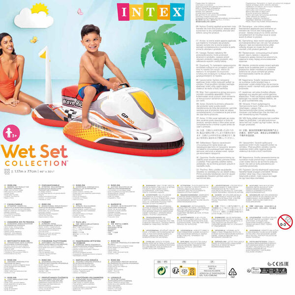 Intex Φουσκωτό Wave Rider 117 x 77 εκ.
