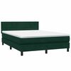 vidaXL &Kappa;&rho;&epsilon;&beta;ά&tau;&iota; Boxspring &mu;&epsilon; &Sigma;&tau;&rho;ώ&mu;&alpha; &Sigma;&kappa;&omicron;ύ&rho;&omicron; &Pi;&rho;ά&sigma;&iota;&nu;&omicron; 140x210&epsilon;&kappa;. &Beta;&epsilon;&lambda;&omicron;ύ&delta;&iota;&nu;&omicron;