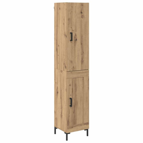 vidaXL Highboard Artisan Oak 69,5 x 34 x 180 &epsilon;&kappa;. &Epsilon;&pi;&epsilon;&xi;&epsilon;&rho;&gamma;&alpha;&sigma;&mu;έ&nu;&omicron; &xi;ύ&lambda;&omicron;