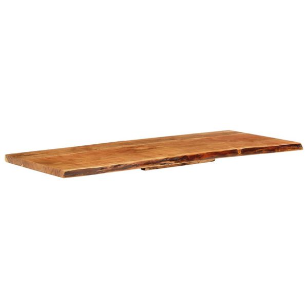 vidaXL Πάγκος Μπάνιου 140x52x3,8 εκ. από Μασίφ Ξύλο Ακακίας