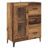 vidaXL Highboard &Pi;&alpha;&lambda;&iota;ό &Xi;ύ&lambda;&omicron; 69,5 x 34 x 180 &epsilon;&kappa;. &Epsilon;&pi;&epsilon;&xi;&epsilon;&rho;&gamma;&alpha;&sigma;&mu;έ&nu;&omicron; &xi;ύ&lambda;&omicron;