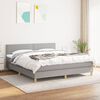 vidaXL &Kappa;&rho;&epsilon;&beta;ά&tau;&iota; Boxspring &mu;&epsilon; &Sigma;&tau;&rho;ώ&mu;&alpha; &Alpha;&nu;&omicron;&iota;&chi;&tau;ό &Gamma;&kappa;&rho;&iota; 180x200 &epsilon;&kappa;. &Upsilon;&phi;&alpha;&sigma;&mu;ά&tau;&iota;&nu;&omicron;