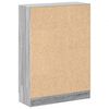 vidaXL Βιβλιοθήκη Γκρι Sonoma 82,5 x 30,5 x 115 εκ. Επεξεργασμένο Ξύλο