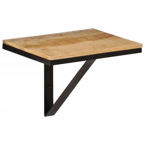 vidaXL Ράφι Τοίχου 40x30x32 εκ. Μασίφ Ξύλο Μάνγκο και Σίδερο