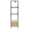 vidaXL Ντουλάπα Sonoma Δρυς 90x50x180 εκ. από Επεξεργασμένο Ξύλο