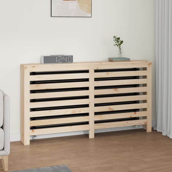 vidaXL Κάλυμμα Καλοριφέρ 153x19x84 εκ. από Μασίφ Ξύλο Πεύκου