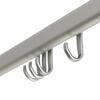 Sealskin Σιδηρόδρομος Κουρτίνας Μπάνιου Σετ Easy Roll Αλουμίνιο
