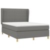 vidaXL &Kappa;&rho;&epsilon;&beta;ά&tau;&iota; Boxspring &mu;&epsilon; &Sigma;&tau;&rho;ώ&mu;&alpha; &Sigma;&kappa;&omicron;ύ&rho;&omicron; &Gamma;&kappa;&rho;&iota; 140x200 &epsilon;&kappa; &Upsilon;&phi;&alpha;&sigma;&mu;ά&tau;&iota;&nu;&omicron;
