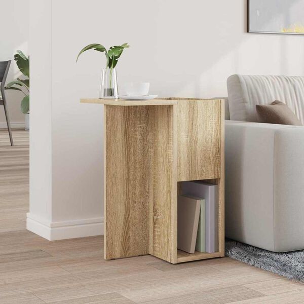 vidaXL End Table &Delta;&rho;ύ&sigmaf; Sonoma 35 x 40 x 55 &epsilon;&kappa;. &Epsilon;&pi;&epsilon;&xi;&epsilon;&rho;&gamma;&alpha;&sigma;&mu;έ&nu;&omicron; &xi;ύ&lambda;&omicron;