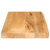 vidaXL Επιφάνεια Τραπεζιού 40x20x2,5 εκ. Live Edge Μασίφ Ξύλο Μάνγκο