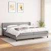 vidaXL &Kappa;&rho;&epsilon;&beta;ά&tau;&iota; Boxspring &mu;&epsilon; &Sigma;&tau;&rho;ώ&mu;&alpha; &Alpha;&nu;&omicron;&iota;&chi;&tau;ό &Gamma;&kappa;&rho;&iota; 200x200 &epsilon;&kappa;. &Upsilon;&phi;&alpha;&sigma;&mu;ά&tau;&iota;&nu;&omicron;
