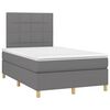 vidaXL &Kappa;&rho;&epsilon;&beta;ά&tau;&iota; Boxspring &mu;&epsilon; &Sigma;&tau;&rho;ώ&mu;&alpha; & LED &Sigma;&kappa;.&Gamma;&kappa;&rho;&iota; 120x200 &epsilon;&kappa; &Upsilon;&phi;&alpha;&sigma;&mu;ά&tau;&iota;&nu;&omicron;