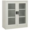 vidaXL &Nu;&tau;&omicron;&upsilon;&lambda;ά&pi;&alpha; &Gamma;&rho;&alpha;&phi;&epsilon;ί&omicron;&upsilon; 90 x 40 x 105 &epsilon;&kappa;. &Alpha;&nu;&omicron;&iota;&chi;&tau;ό &Gamma;&kappa;&rho;&iota; &Alpha;&tau;&sigma;ά&lambda;&iota;&nu;&eta;