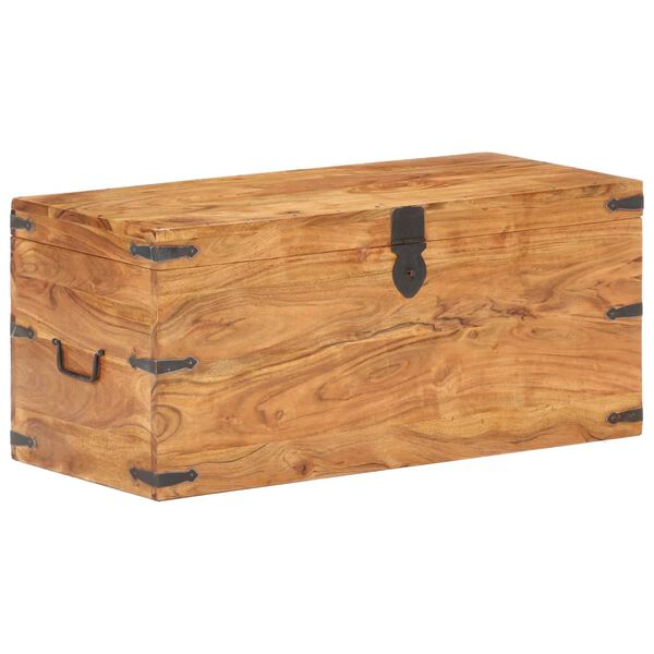 vidaXL Μπαούλο 90 x 40 x 40 εκ. από Μασίφ Ξύλο Ακακίας