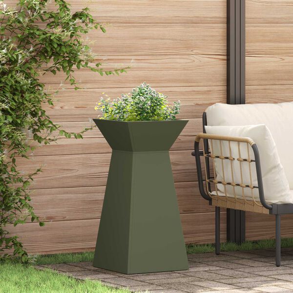 vidaXL Βάση Φυτών Ελιά Μέταλλο 35 x 35 x 73 εκ. Γλάστρες Βάση Φυτών