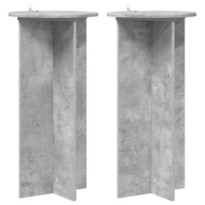 vidaXL &Beta;ά&sigma;&eta; &phi;&upsilon;&tau;ώ&nu; 2 pcs &Gamma;&kappa;&rho;&iota; &Sigma;&kappa;&upsilon;&rho;&omicron;&delta;έ&mu;&alpha;&tau;&omicron;&sigmaf; 40 x 40 x 80 cm
