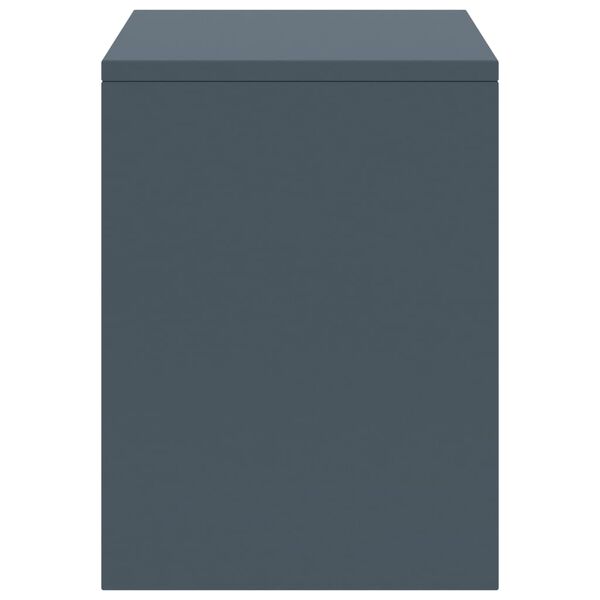 vidaXL Κομοδίνα 2 τεμ. Ανοιχτό Γκρι 35x30x40 εκ. από Μασίφ Ξύλο Πεύκου