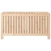 vidaXL Μπαούλο Αποθήκευσης Κήπου 121x55x64 εκ από Μασίφ Ξύλο Πεύκου