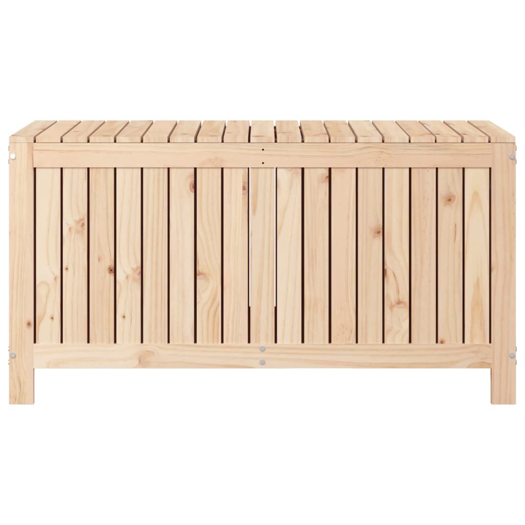 vidaXL Μπαούλο Αποθήκευσης Κήπου 121x55x64 εκ από Μασίφ Ξύλο Πεύκου