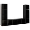 vidaXL Έ&pi;&iota;&pi;&lambda;&alpha; &Tau;&eta;&lambda;&epsilon;ό&rho;&alpha;&sigma;&eta;&sigmaf; 3 &tau;&epsilon;&mu; &Gamma;&upsilon;&alpha;&lambda;.&Mu;&alpha;ύ&rho;&alpha; 142,5x35x36,5 &epsilon;&kappa; &Mu;&omicron;&rho;&iota;&omicron;&sigma;&alpha;&nu;ί&delta;&alpha;