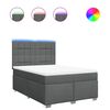 vidaXL &Kappa;&rho;&epsilon;&beta;ά&tau;&iota; Boxspring &mu;&epsilon; &Sigma;&tau;&rho;ώ&mu;&alpha; &Sigma;&kappa;&omicron;ύ&rho;&omicron; &Gamma;&kappa;&rho;&iota; 140x200 &epsilon;&kappa; &Upsilon;&phi;&alpha;&sigma;&mu;ά&tau;&iota;&nu;&omicron;