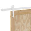 vidaXL Συρόμενη Πόρτα Άλλο ORKDAL Φυσικό και λευκό 83 x 232 εκ.
