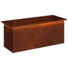 vidaXL &Zeta;&alpha;&rho;&nu;&tau;&iota;&nu;&iota;έ&rho;&alpha; &kappa;ή&pi;&omicron;&upsilon; &mu;&epsilon; LED &Sigma;&kappa; rusty 40 &times; 100 &times; 40 &epsilon;&kappa;