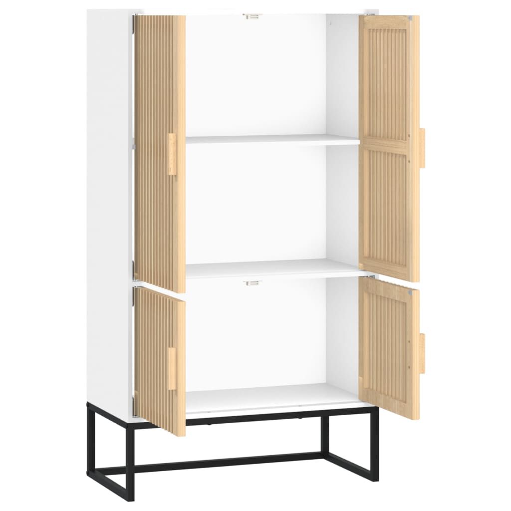 vidaXL Ντουλάπι Λευκό 70 x 35 x 125 εκ. από Επεξεργασμένο Ξύλο