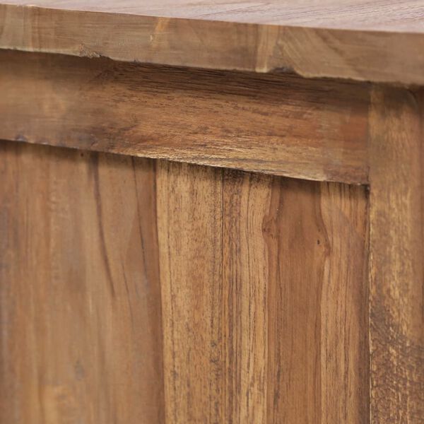 vidaXL Συρταριέρα με Ράφι 60 x 30 x 60 εκ. από Μασίφ Ξύλο Teak