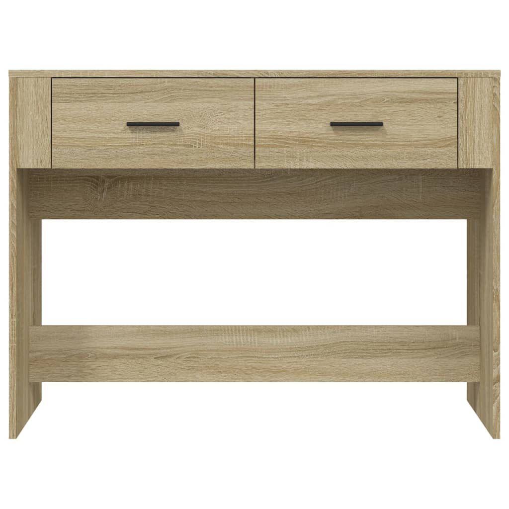 vidaXL Τραπέζι Κονσόλα Sonoma Δρυς 100x39x75 εκ. Επεξεργασμένο Ξύλο