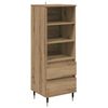 vidaXL Highboard Artisan Oak 40 x 36 x 110 &epsilon;&kappa;. &Epsilon;&pi;&epsilon;&xi;&epsilon;&rho;&gamma;&alpha;&sigma;&mu;έ&nu;&omicron; &xi;ύ&lambda;&omicron;