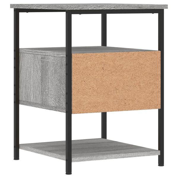 vidaXL Κομοδίνο Γκρι Sonoma 40 x 42 x 56 εκ. από Επεξεργασμένο Ξύλο