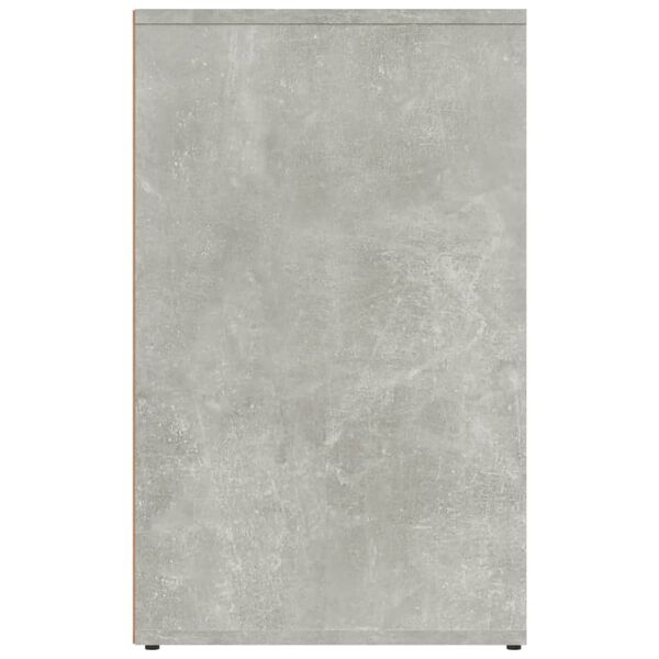 vidaXL Ντουλάπι Γκρι Σκυροδέματος 80 x 40 x 65 εκ. Επεξεργασμένο Ξύλο