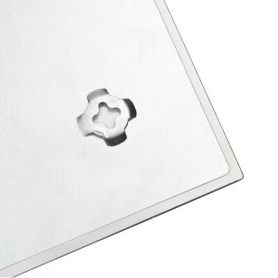 vidaXL Πίνακας Επιτοίχιος Μαγνητικός 60 x 20 εκ. Γυάλινος
