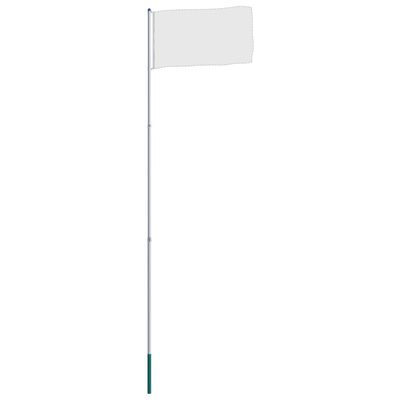 vidaXL Ιστός Σημαίας Τηλεσκοπικός 6 μ. Αλουμινίου
