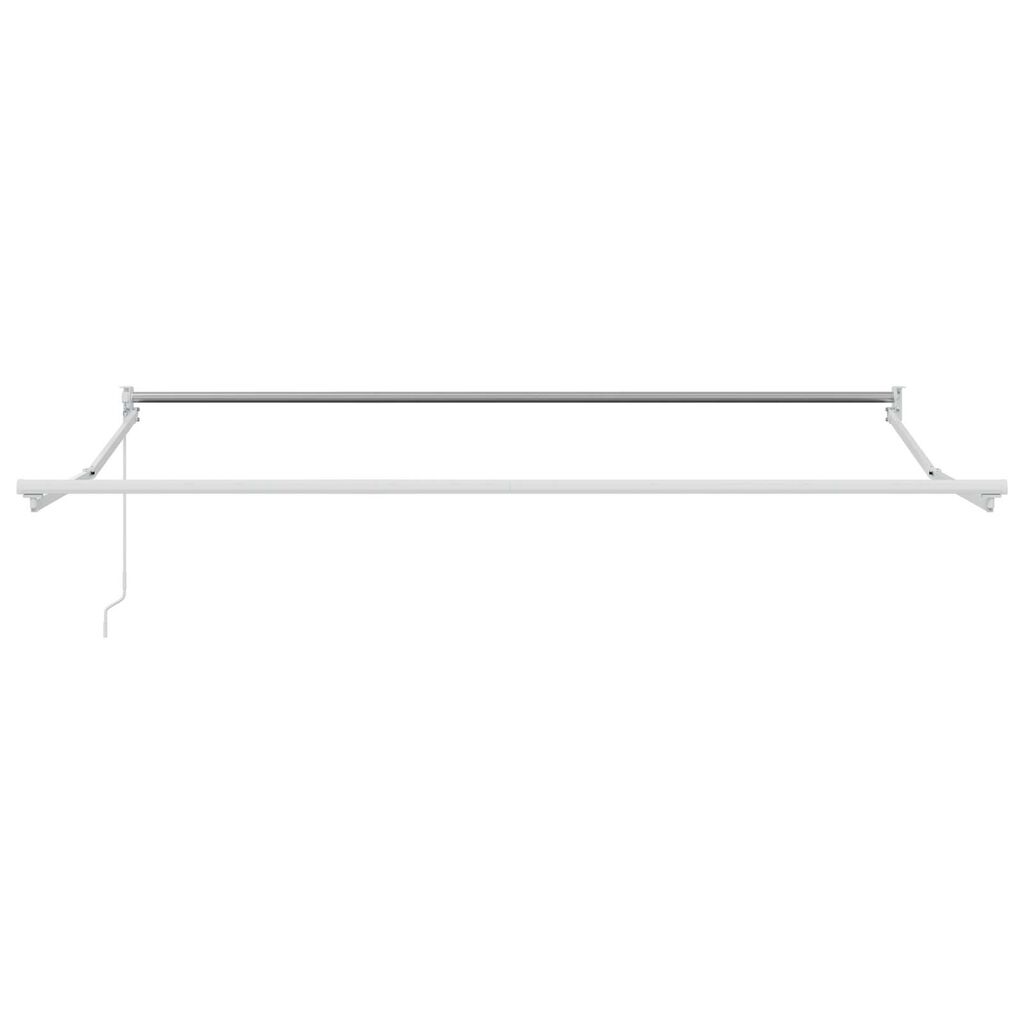 vidaXL Ανασυρόμενη Τέντα Λευκή 350x250 cm