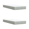 vidaXL &Kappa;&rho;&epsilon;&beta;ά&tau;&iota; Boxspring &mu;&epsilon; &Sigma;&tau;&rho;ώ&mu;&alpha; &Alpha;&nu;&omicron;&iota;&chi;&tau;ό &Gamma;&kappa;&rho;&iota; 200x200 &epsilon;&kappa;. &Beta;&epsilon;&lambda;&omicron;ύ&delta;&iota;&nu;&omicron;