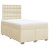 vidaXL &Kappa;&rho;&epsilon;&beta;ά&tau;&iota; Boxspring &mu;&epsilon; &Sigma;&tau;&rho;ώ&mu;&alpha; &Kappa;&rho;&epsilon;&mu; 120x190 &epsilon;&kappa;. &Upsilon;&phi;&alpha;&sigma;&mu;ά&tau;&iota;&nu;&omicron;