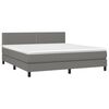 vidaXL &Kappa;&rho;&epsilon;&beta;ά&tau;&iota; Boxspring &mu;&epsilon; &Sigma;&tau;&rho;ώ&mu;&alpha; &Sigma;&kappa;&omicron;ύ&rho;&omicron; &Gamma;&kappa;&rho;&iota; 160x200 &epsilon;&kappa; &Upsilon;&phi;&alpha;&sigma;&mu;ά&tau;&iota;&nu;&omicron;