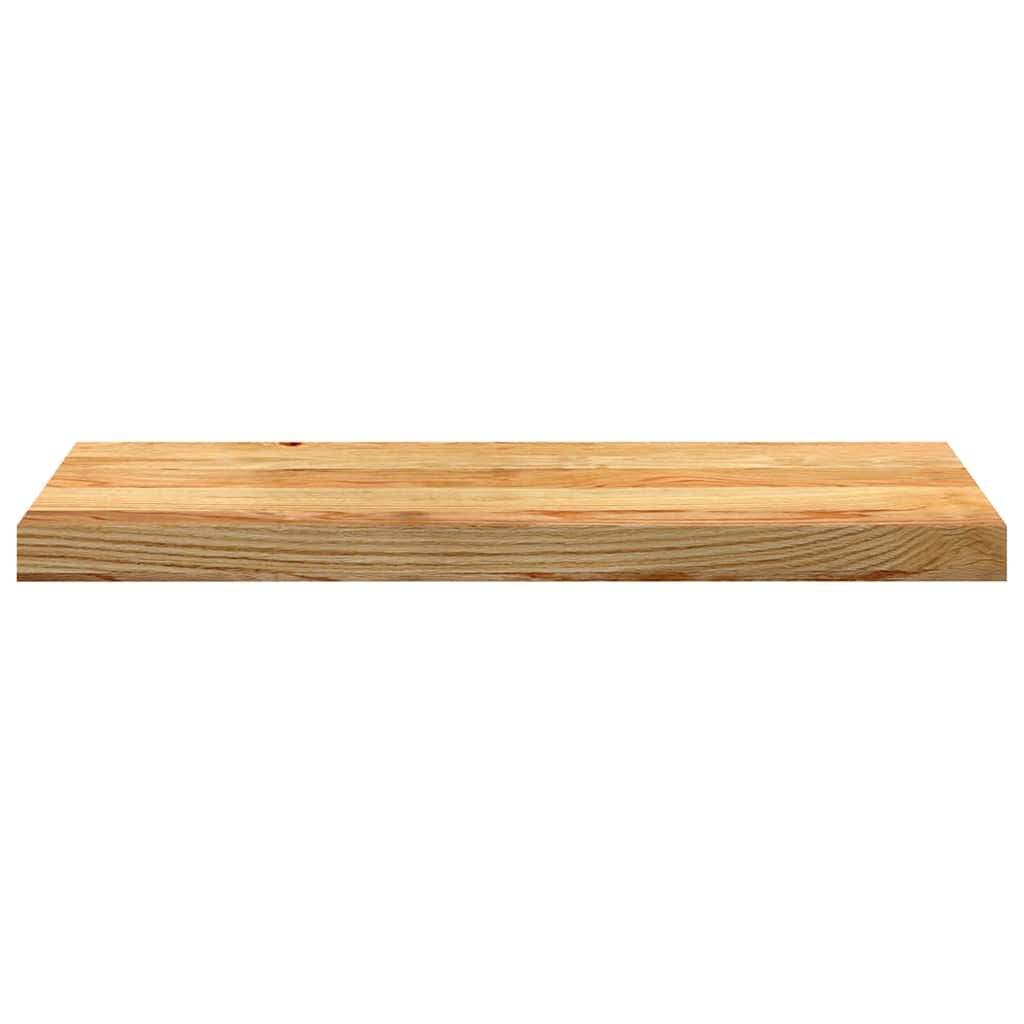 vidaXL Πατάκια Σκάλας 2 τεμ. Ανοιχτό Καφέ 70x30x2 cm Ξύλο Δρυός