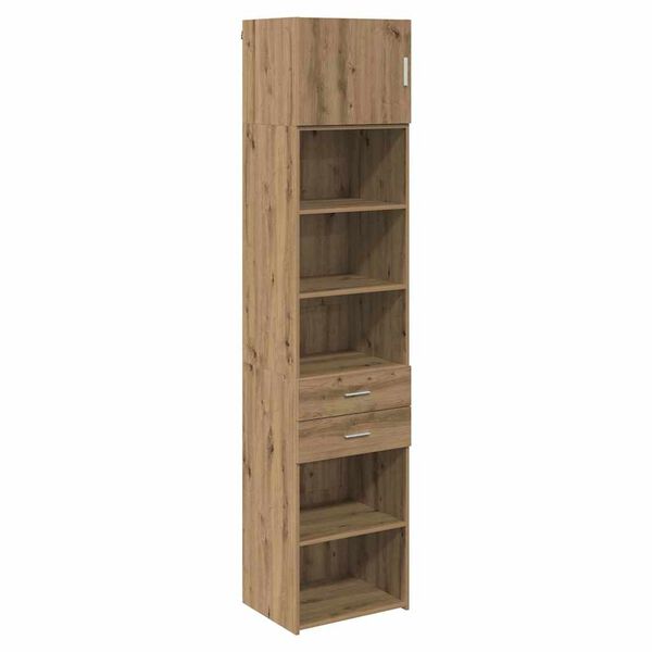 vidaXL Highboard Artisan Oak 50 x 42,5 x 225 &epsilon;&kappa; &Epsilon;&pi;&epsilon;&xi;&epsilon;&rho;&gamma;&alpha;&sigma;&mu;έ&nu;&omicron; &xi;ύ&lambda;&omicron;