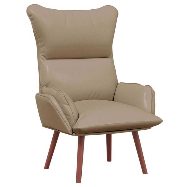 vidaXL Χαλαρωτική Πολυθρόνα Καπουτσίνο 69 x 74 x 93 εκ. Τεχνητό δέρμα